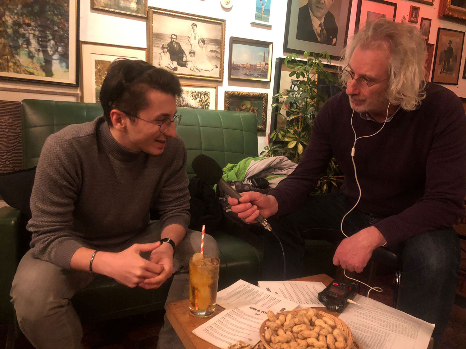 Ahmet répond à nos questions posées par notre correspondant à Bruxelles © Globe Reporters