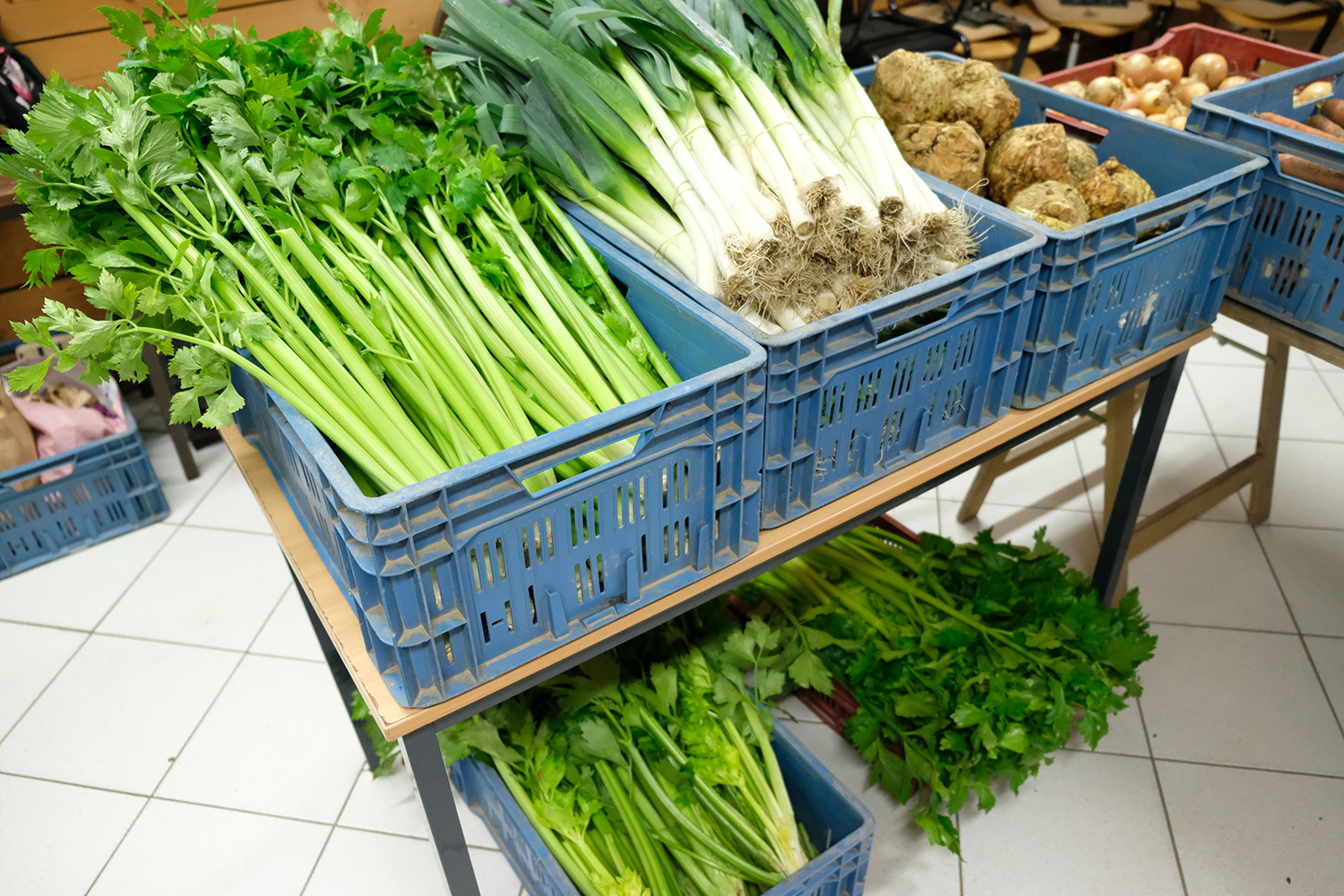 Les producteurs vendent ici directement aux consom’acteurs, sans passer par des intermédiaires. ©Igor FRONTY