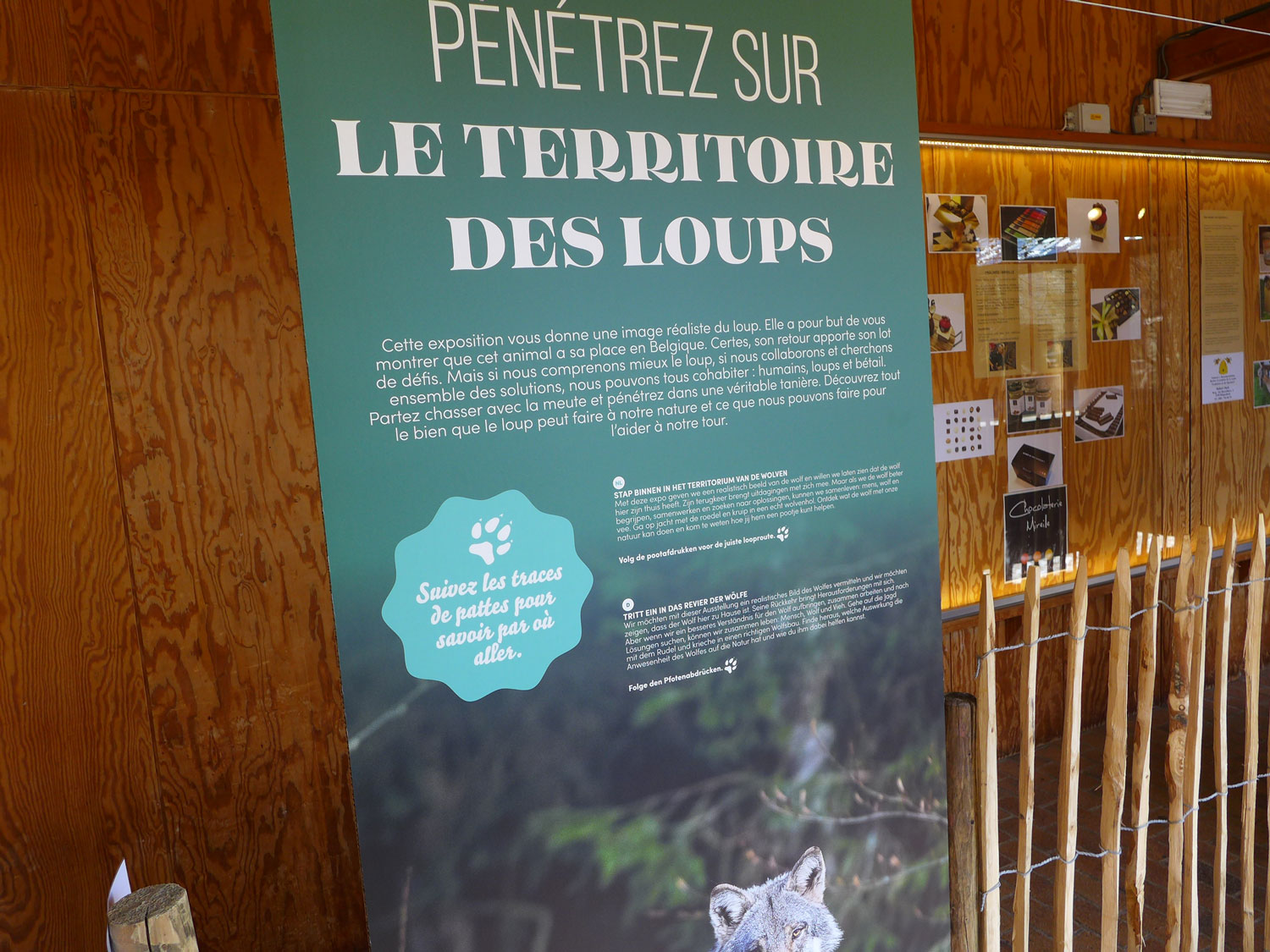 Un panneau de l’exposition visitée en avant-première par notre correspondant © Globe Reporters