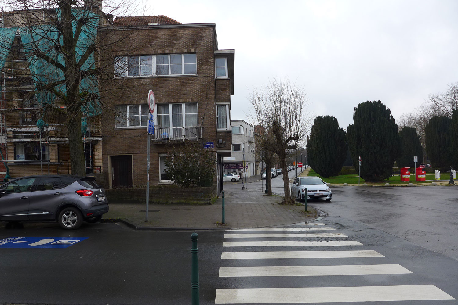 La rue Melba, la rue de la Maison blanche © Globe Reporters