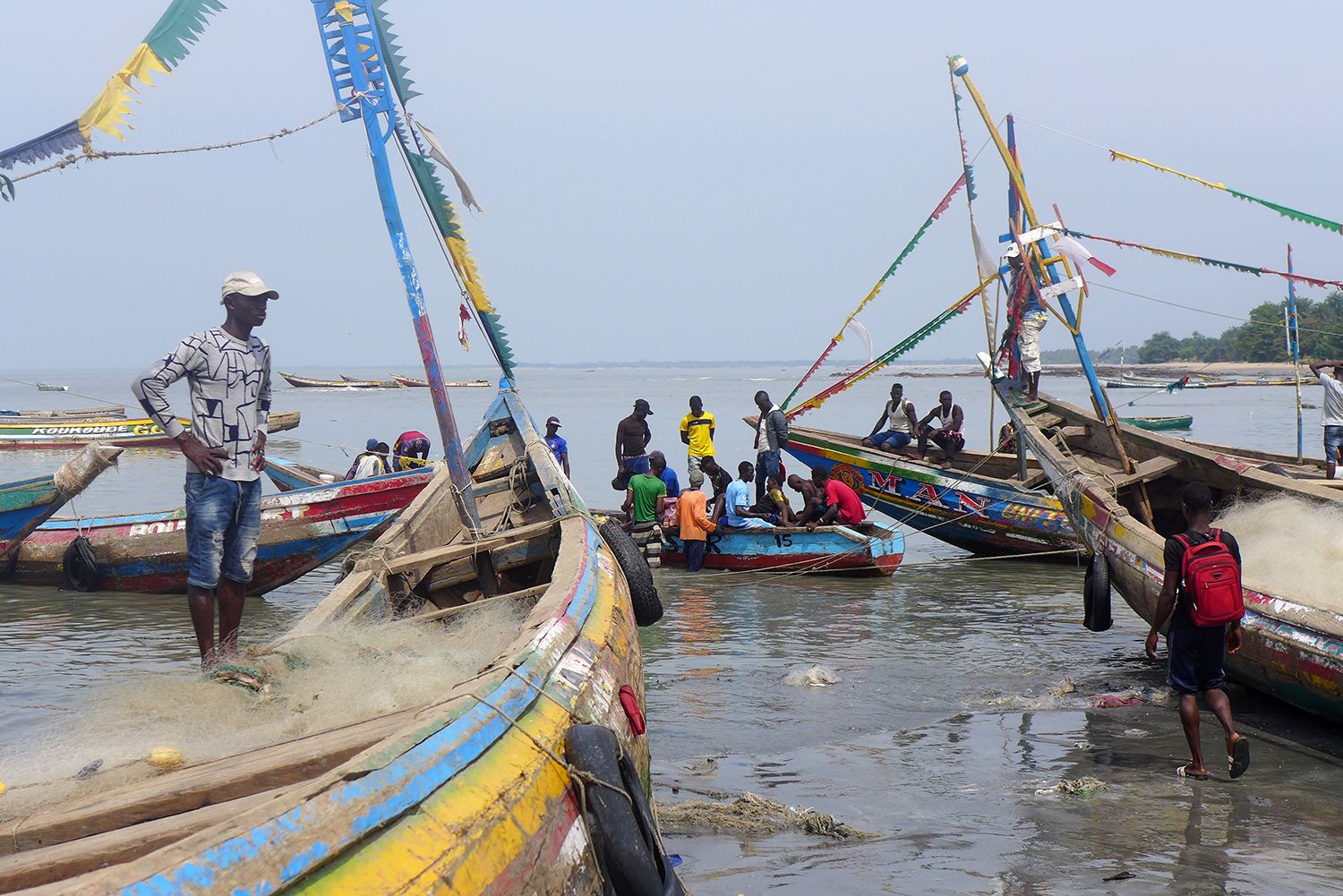 Le port de pêche de Koukoudé.