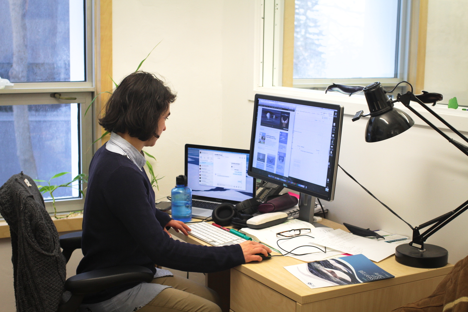 Le bureau de Marie-Ève MÜLLER.