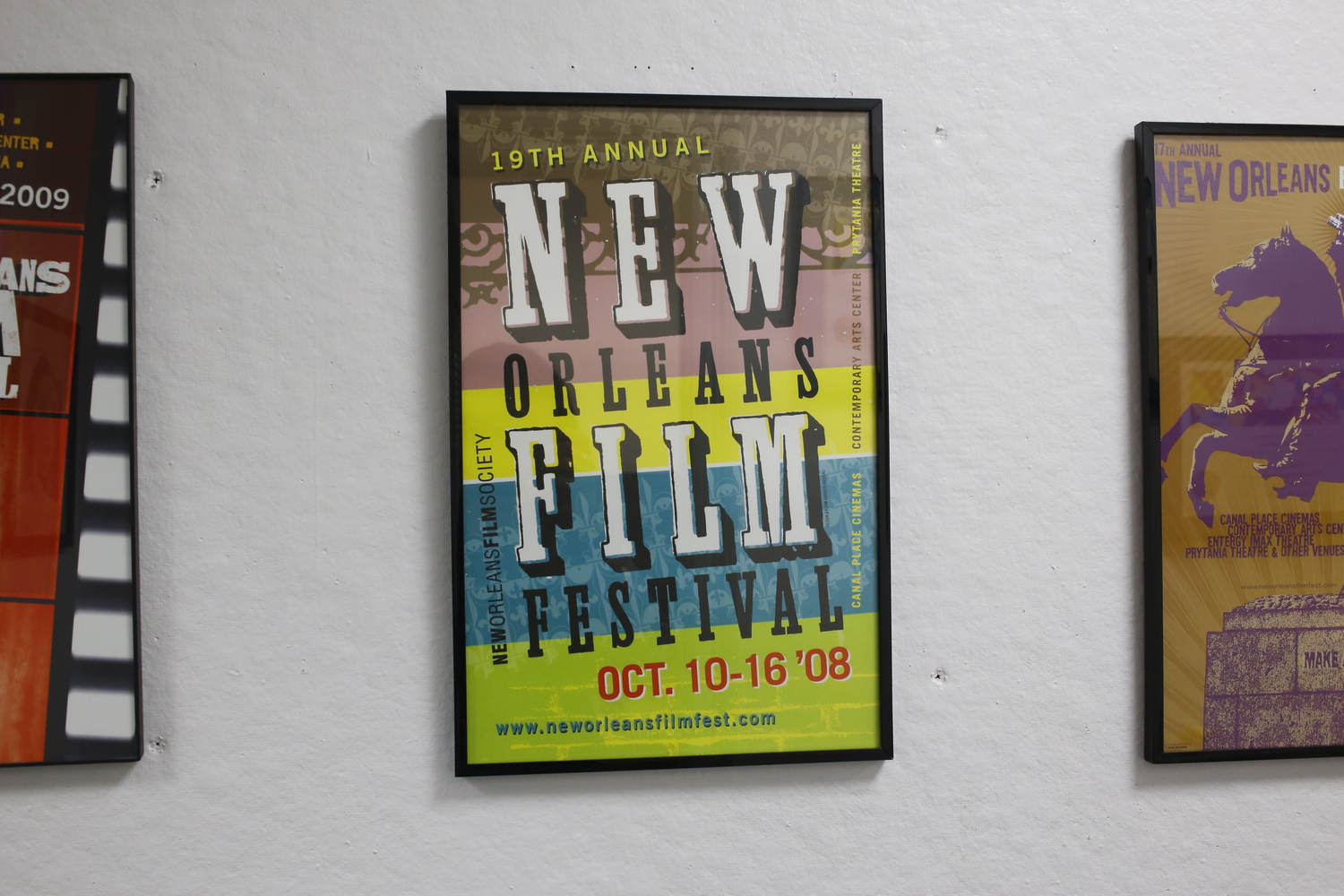 Affiches du New Orleans Film Festival © Globe Reporters