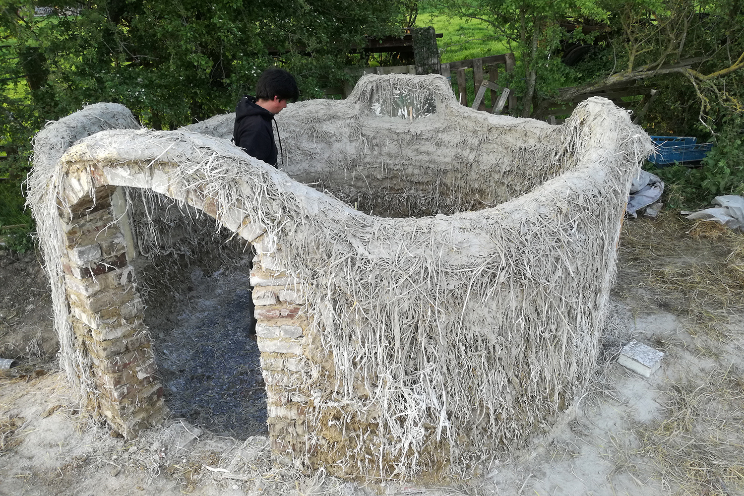 La kerterre a été construite sur le terrain du jardin des Vertueux à Amiens © Cultivons Malin