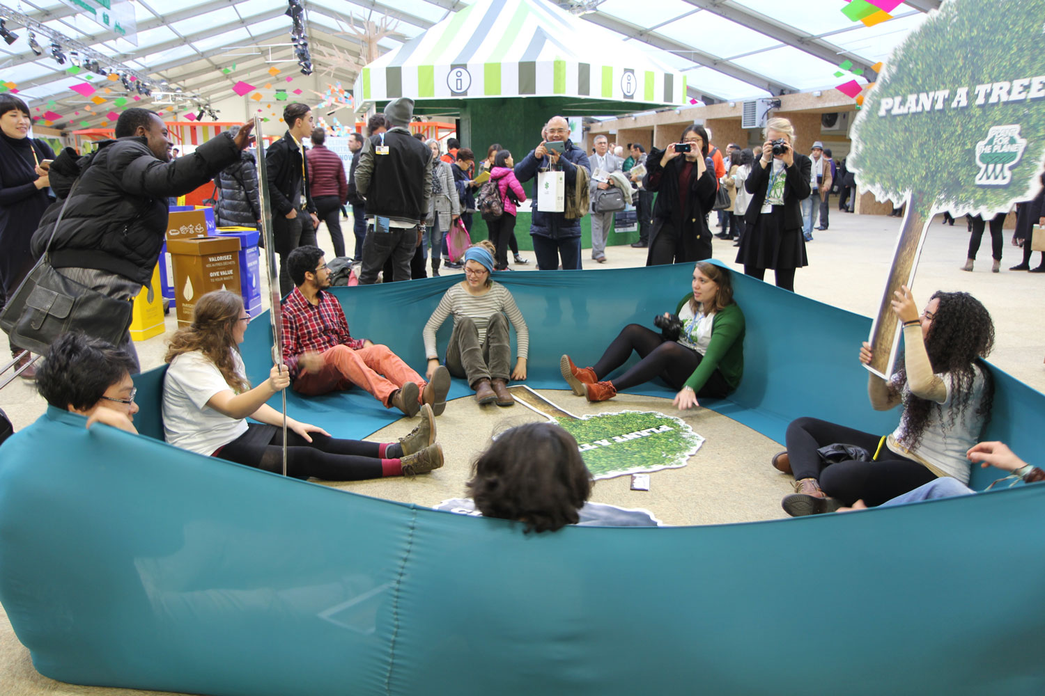 Espace Génération Climat de la COP 21 : un lieu d’expression pour les défenseurs de l’environnement