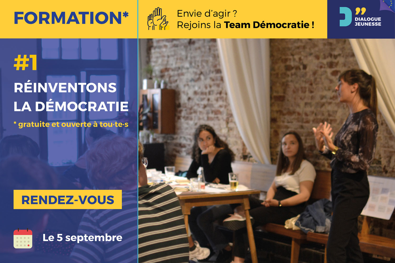 Invitation à une formation de la Team 2020-2021 © Forum Jeunesse 