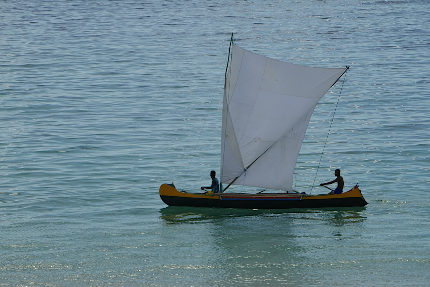 Pêcheurs au large d’Itampolo © Globe Reporters 