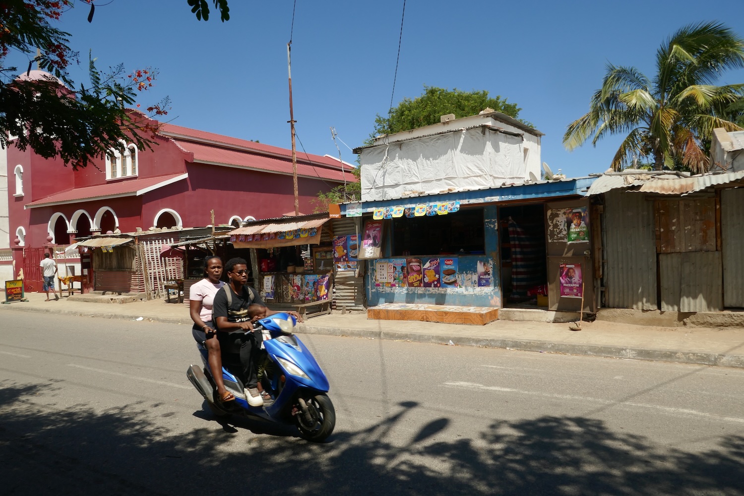 La rue où se situe l’organisation Bel Avenir © Globe Reporters