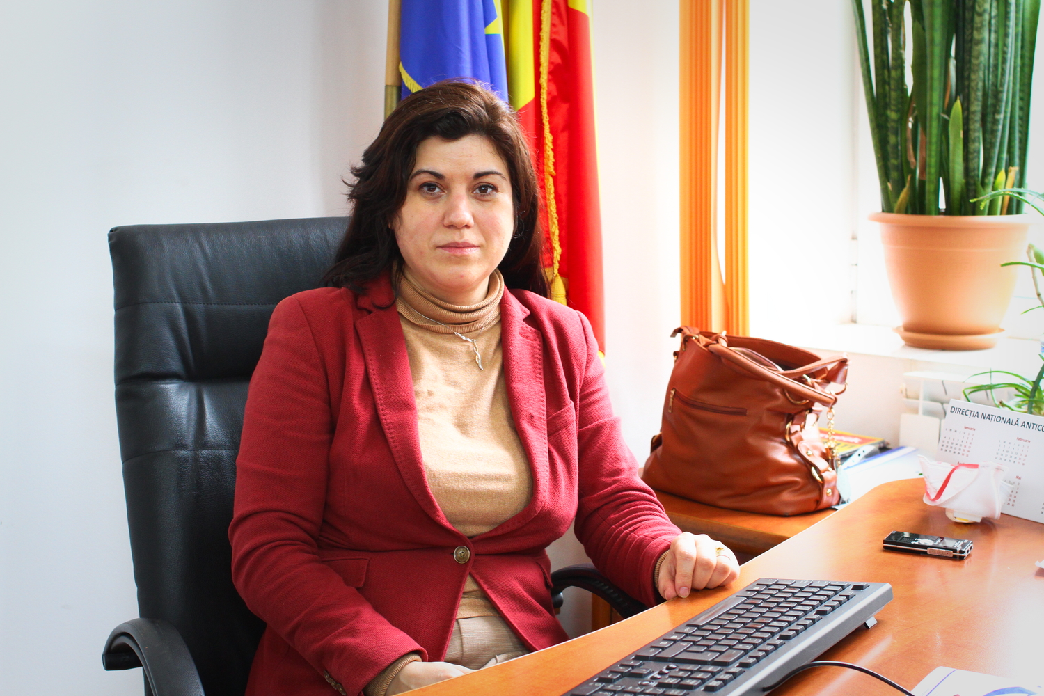 Delia CIURARIU à son bureau © Globe Reporters