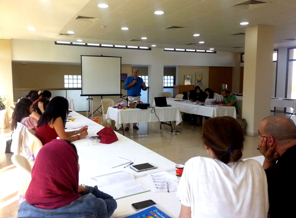 Séminaire de formation avec un pédopsychiatre venu de France.