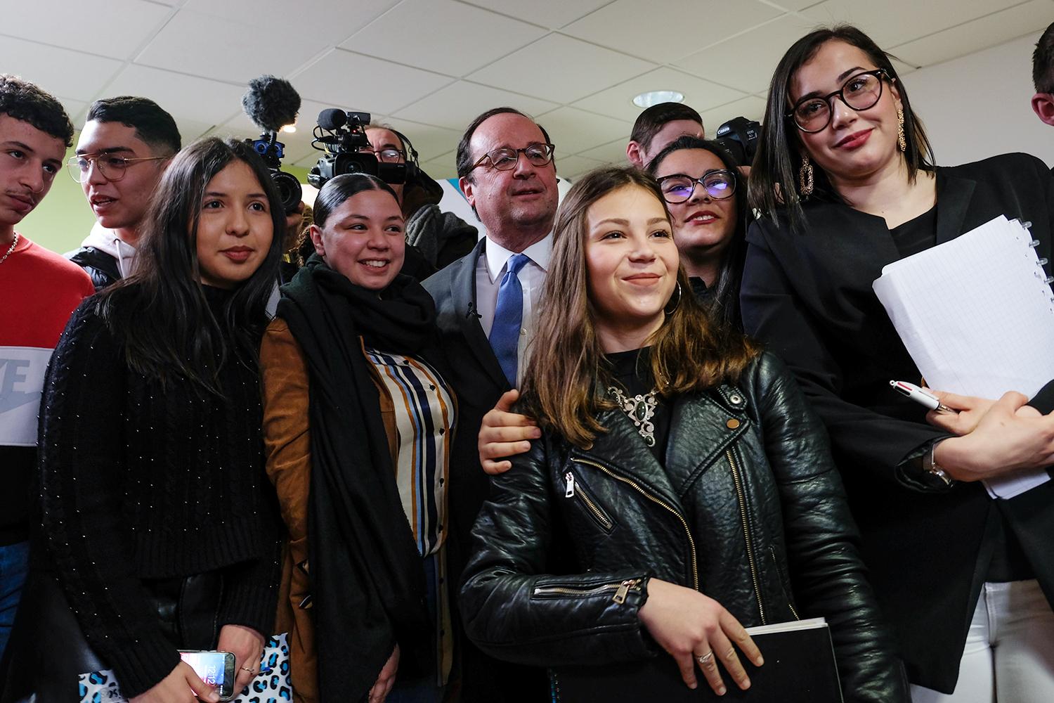 Les quinze dernières minutes sont consacrées aux selfies.