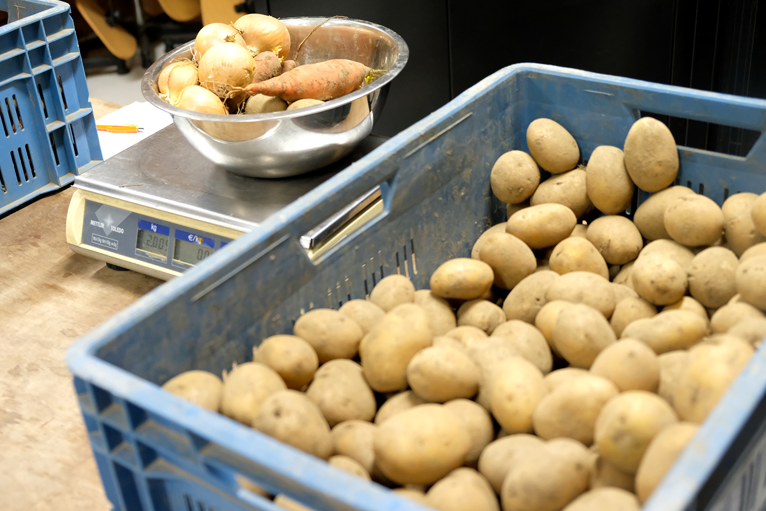 Les produits ne sont pas forcément biologiques, mais les agriculteurs pratiquent une agriculture raisonnée et paysanne. ©Igor FRONTY