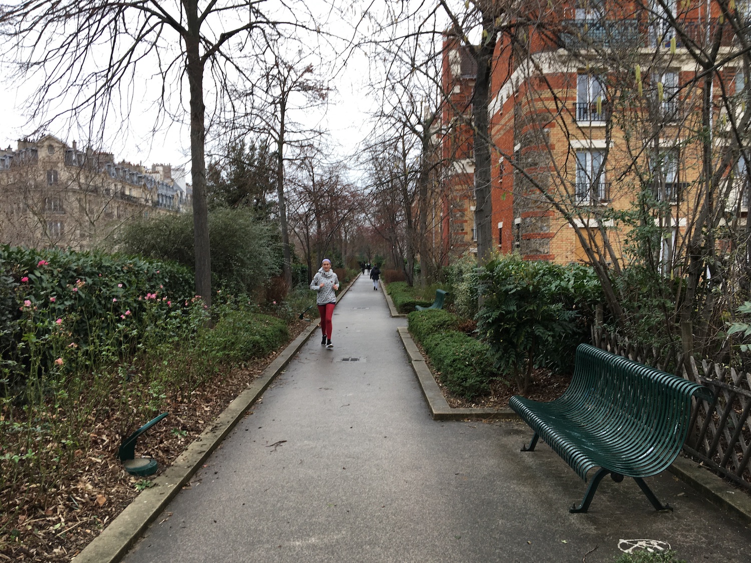 Les joggeurs du quartier affectionnent cet aménagement © Globe Reporters