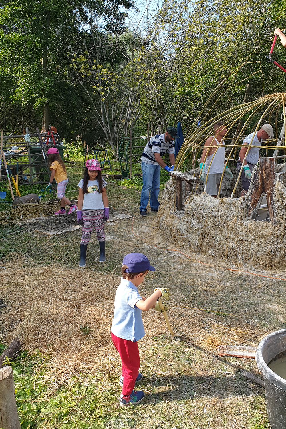 À l’occasion d’un atelier participatif, pour le bonheur des petits et des grands © Cultivons Malin