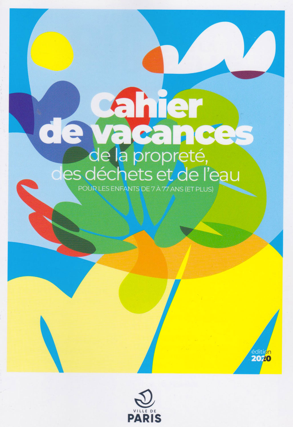 À destination des enfants cette fois, la mairie de Paris publie des « cahiers de vacances » avec des jeux pour apprendre le tri des déchets à Paris en s’amusant © Globe Reporters