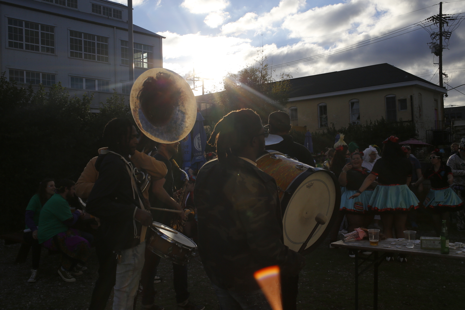 TBC brass band de dos © Globe Reporters