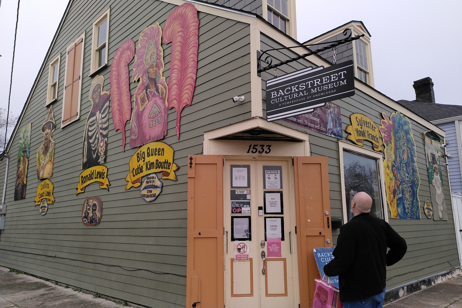 Pour Lawson, il est important de donner de la visibilité aux cultures afro-américaines et créoles de Louisiane. Le musée Backstreet Cultural Museum à Tremé en est un exemple © Globe Reporters