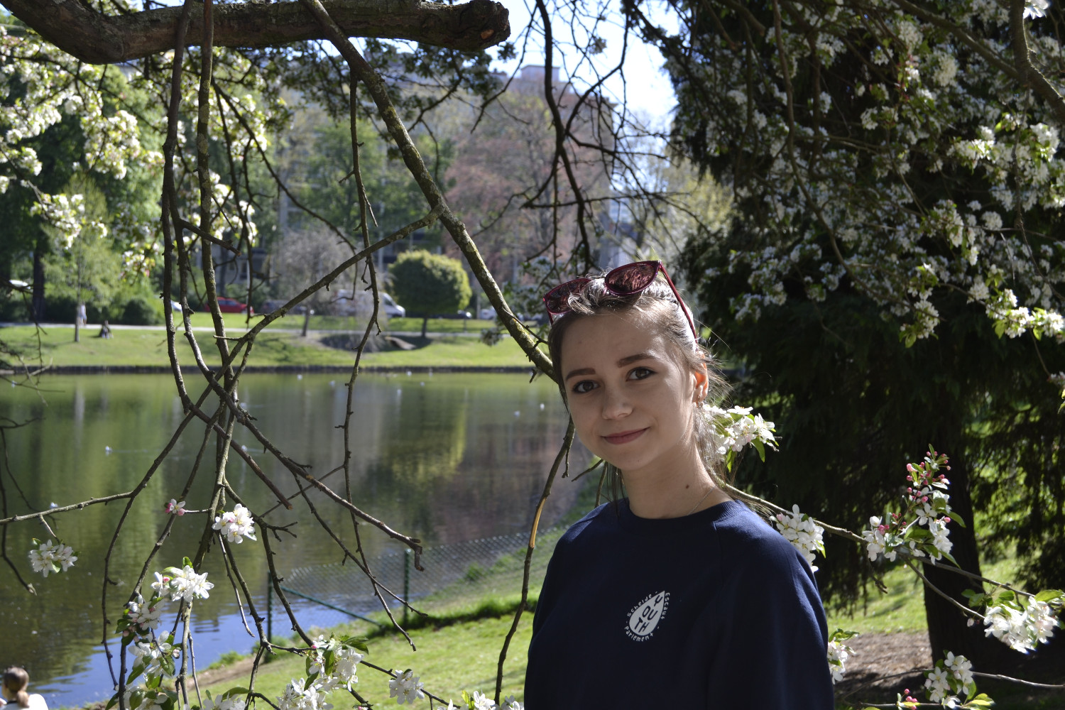 Alina est belge et fait partie des jeunes participants à l’évènement © Globe Reporters