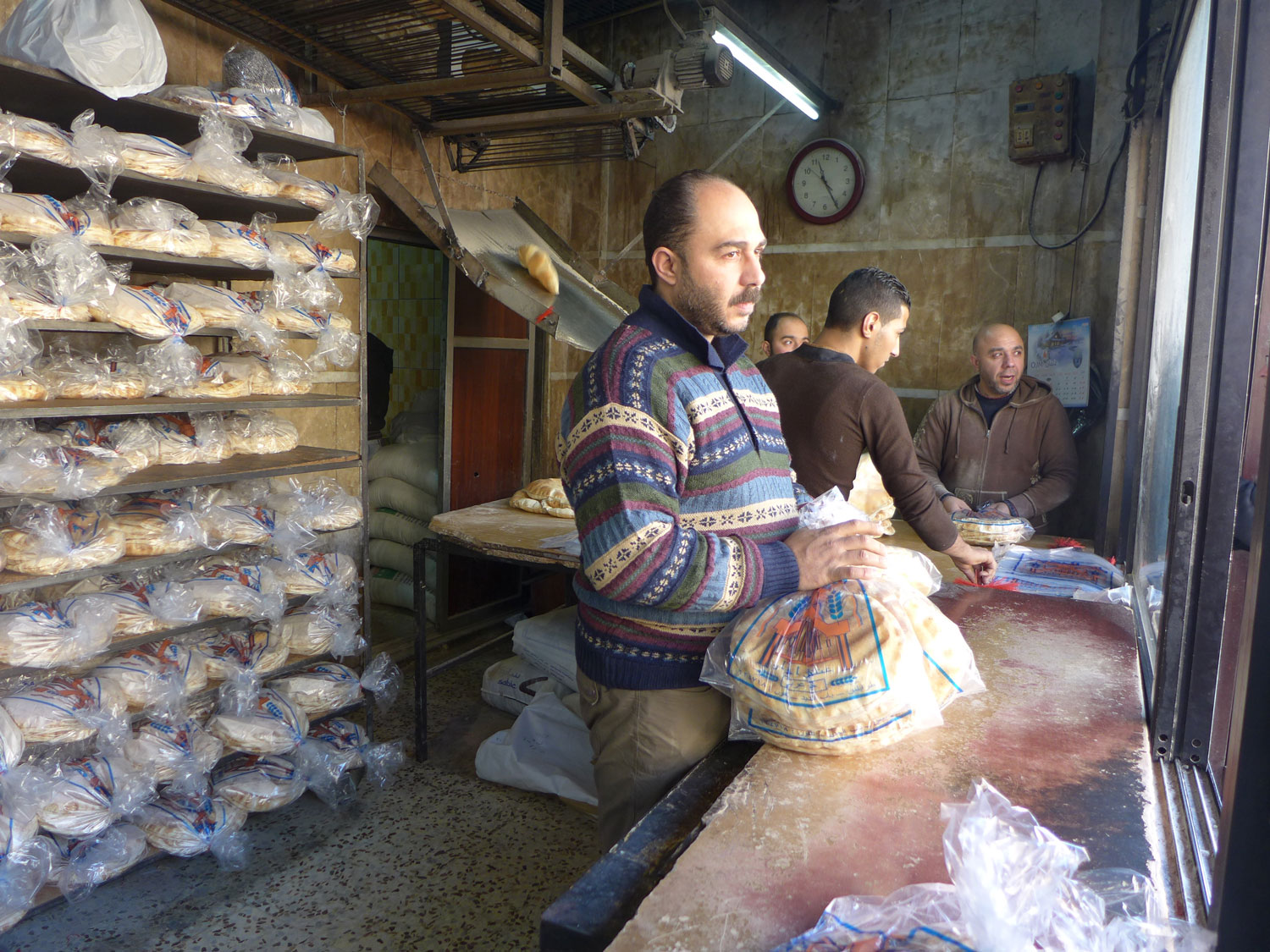 Un boulanger.