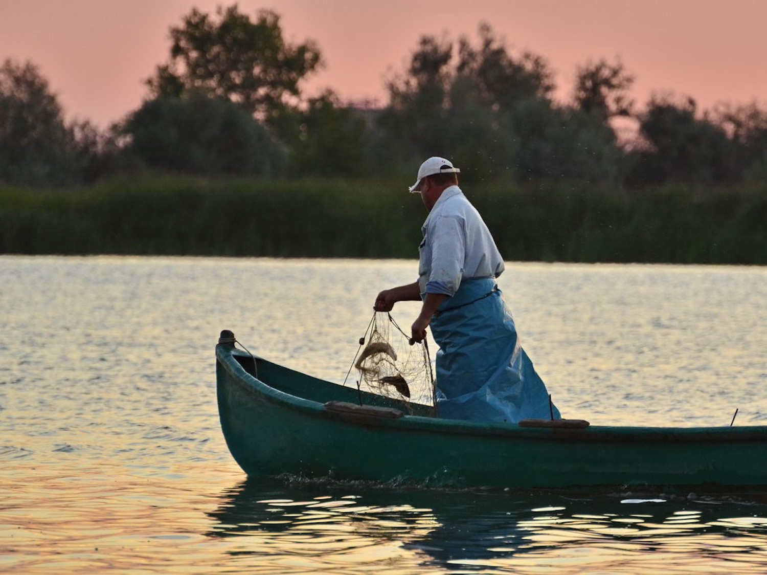 Pêche traditionnelle, au filet (photo : Cristian Miteltu)