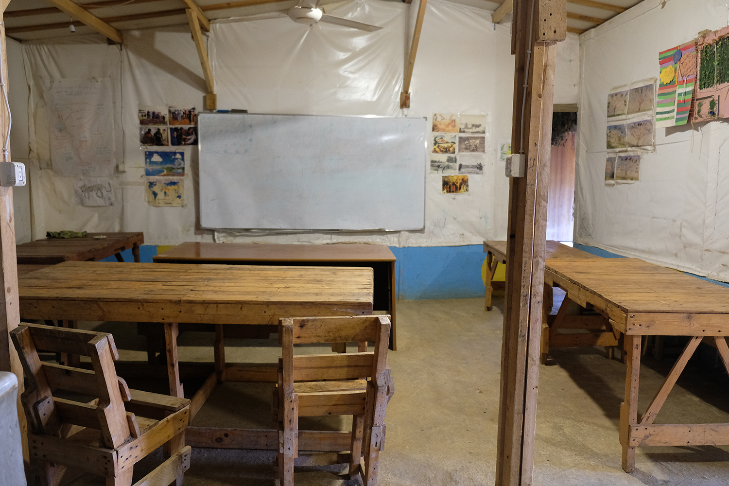 Le lieu est avant tout une ferme-école. Malheureusement la crise du COVID-19 a mis à l’arrêt les formations depuis plusieurs mois © Globe Reporters