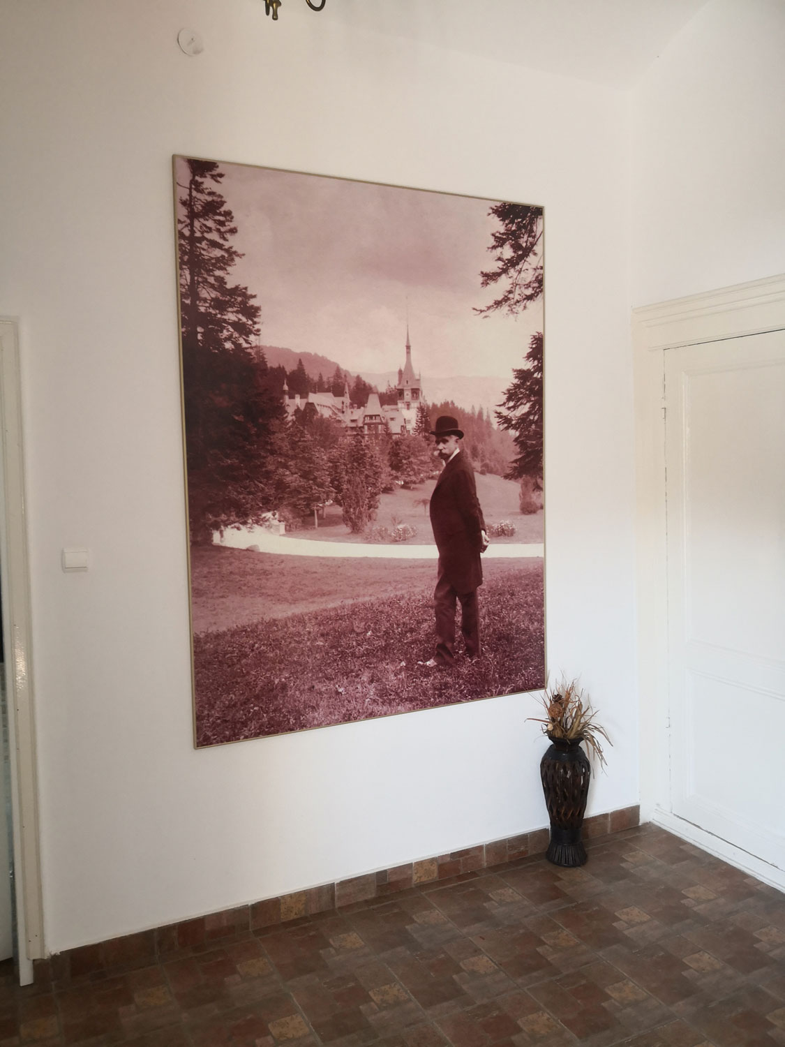 Photo de Karel LIMAN à Sinaia, c’est lui l’architecte tchèque du château © Globe Reporters