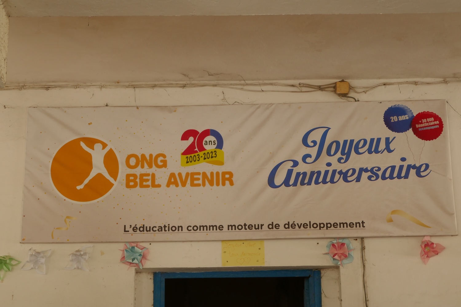 Logo et slogan de Bel Avenir © Globe Reporters