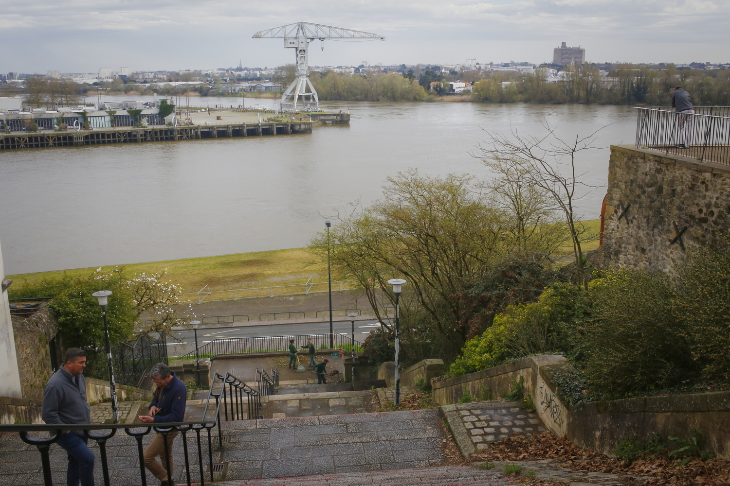 Vue sur la Loire depuis la butte Sainte-Anne © Globe Reporters