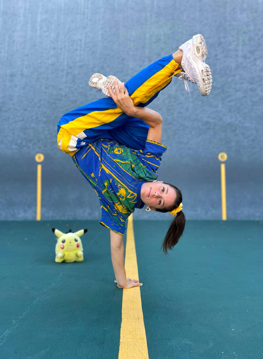 Camille REGNEAULT a lancé sa compagnie de danse appelée Yeah Yellow en hommage à son amour de la couleur jaune © Julien SAINT MAXIMIN