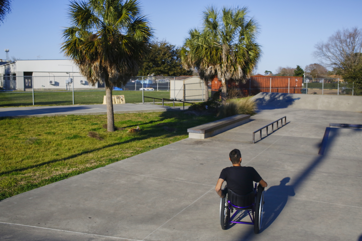 Vue sur le skatepark © Globe Reporters