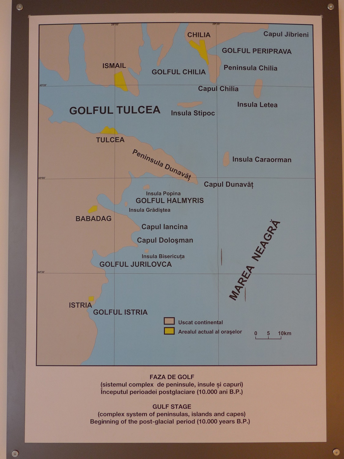 Le Delta est jeune : il est né il y a environ 10.000 ans.