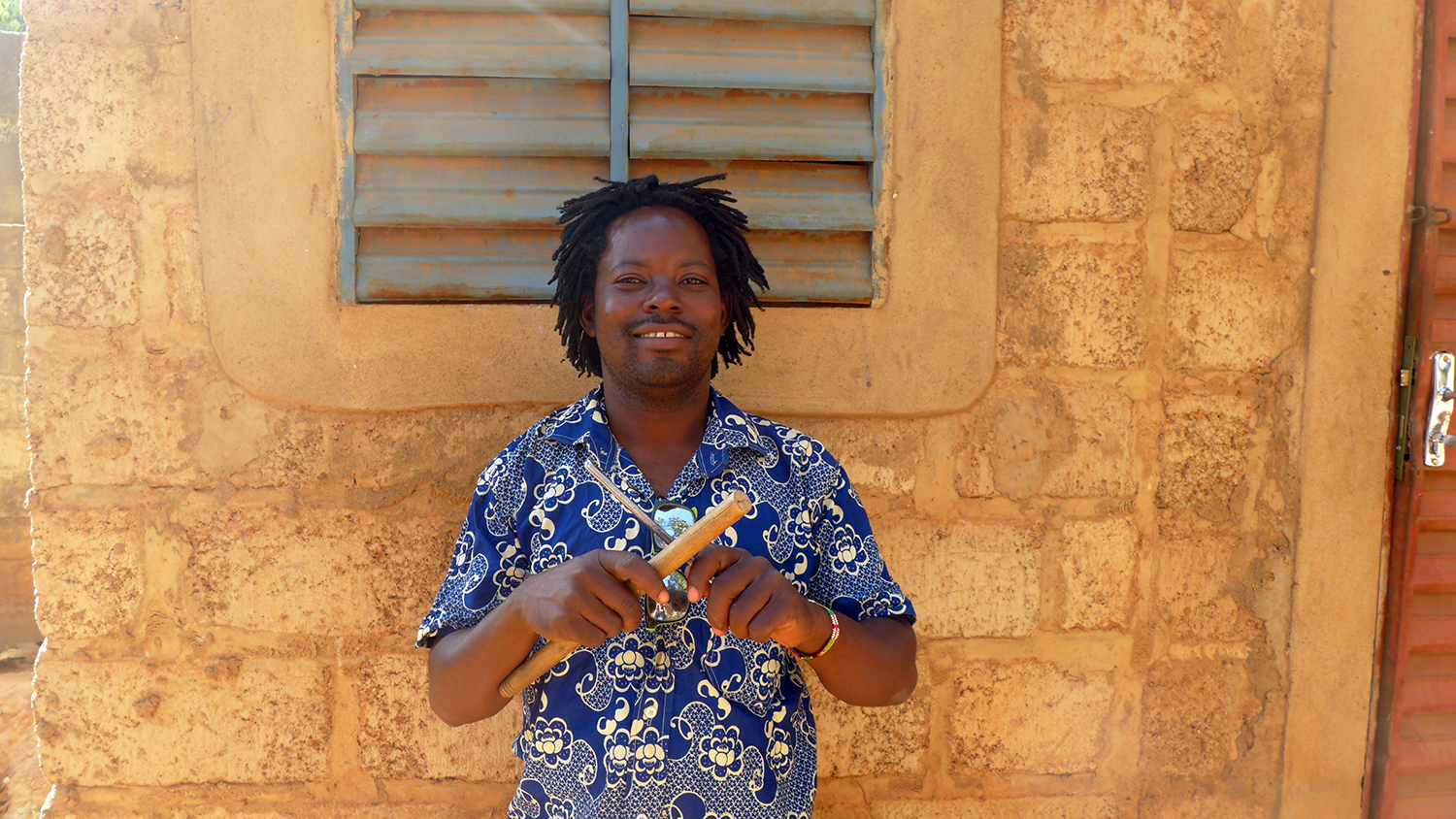 Ousmane Koueta, percussionniste. 