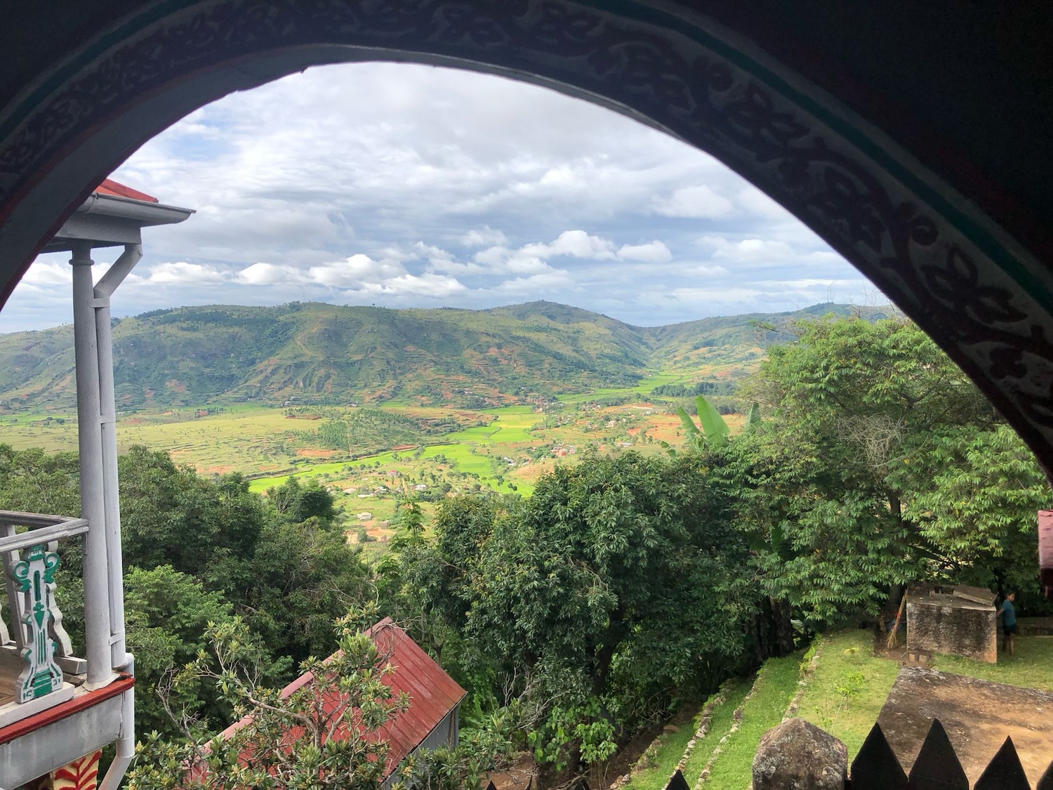 Vue depuis le palais de la reine, situé sur la colline Ambohimanga, patrimoine de l’humanité de l’UNESCO © Globe Reporters