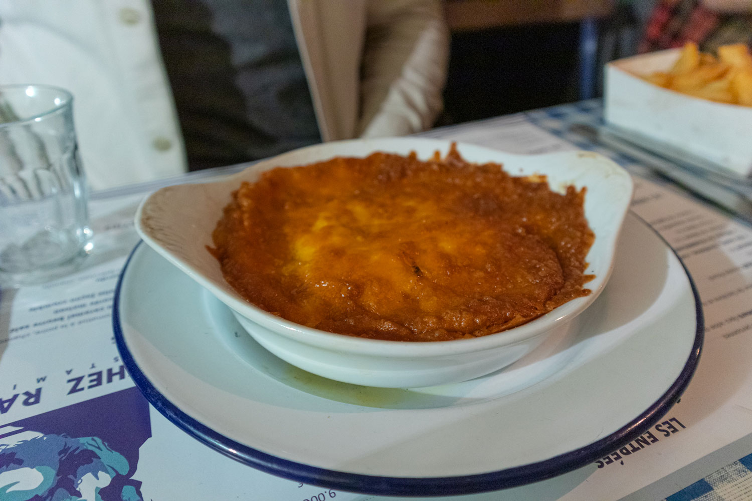 Le welsh au cheddar, repas traditionnel du nord de la France © Globe Reporters