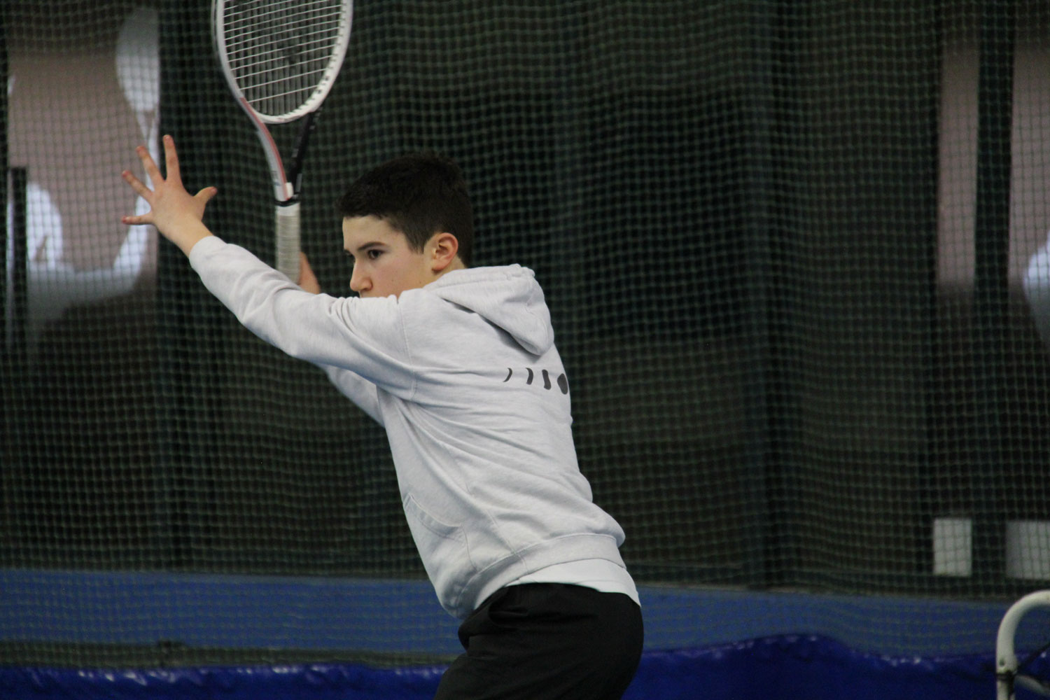 Une journée de Timeo : 9h-12 : tennis. 14h-15h : préparation physique. 15h-17h30 : tennis. © Globe Reporters 