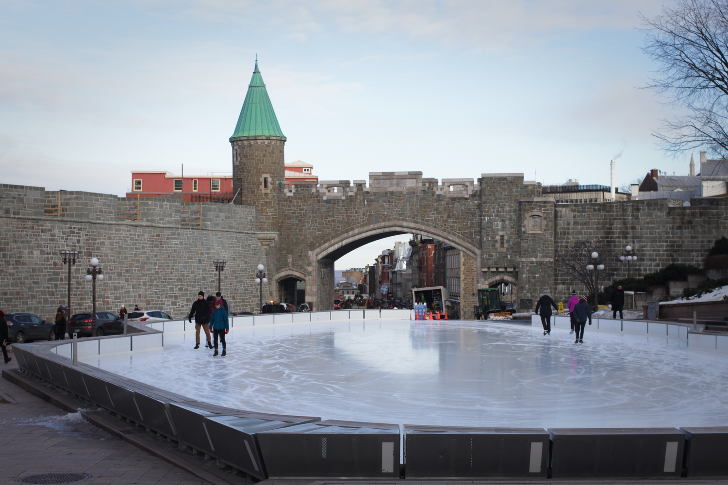 Les remparts du Vieux Québec.