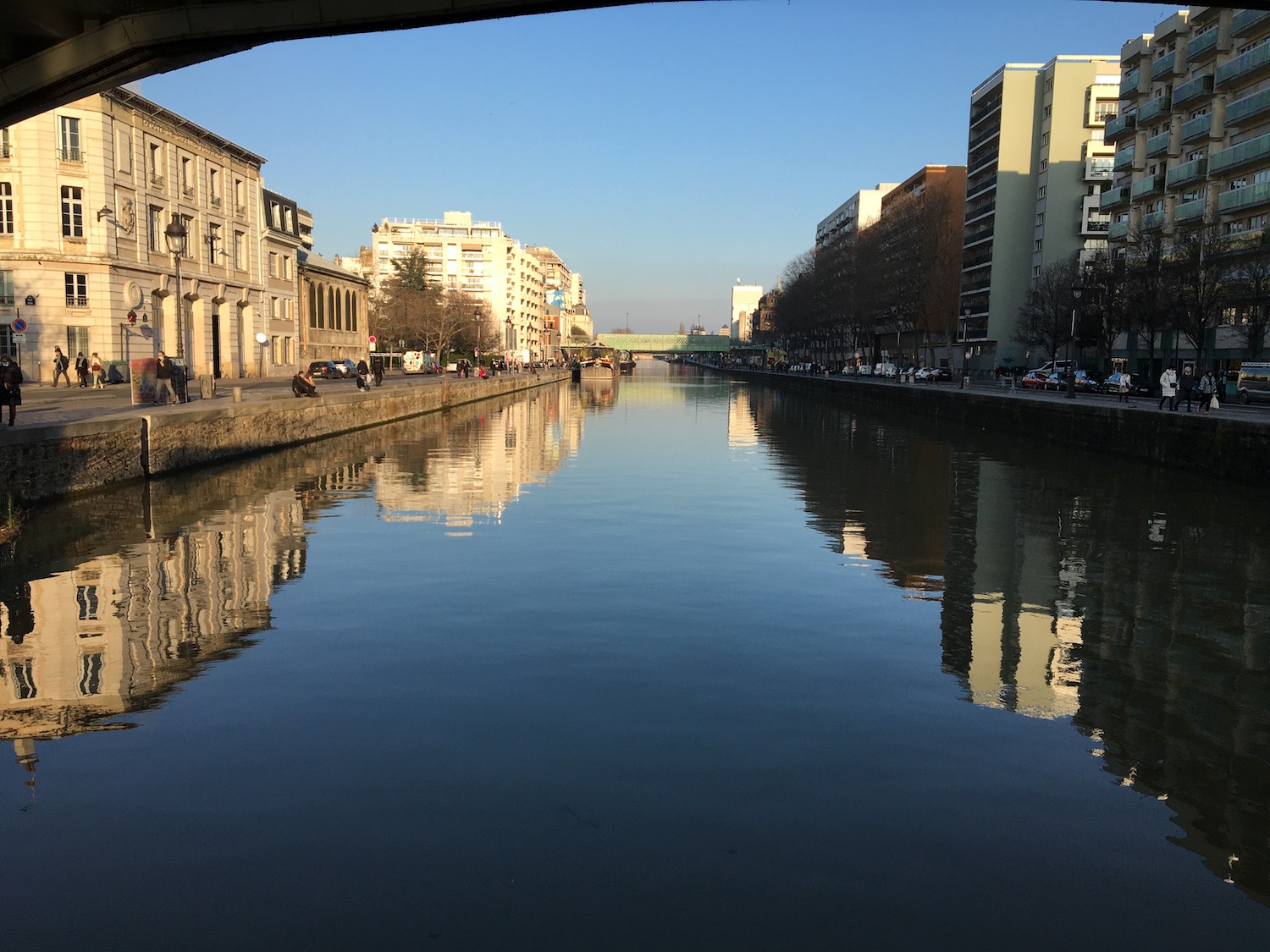 Le canal de l’Ourcq © Globe Reporters