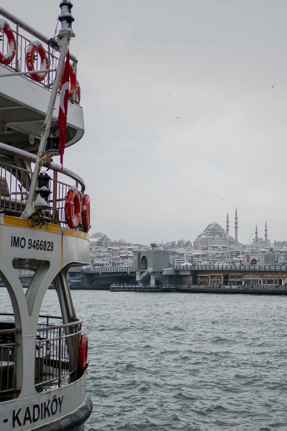 Heureusement, si le trafic a été interrompu, les bateaux fonctionnaient normalement. © Globe Reporters