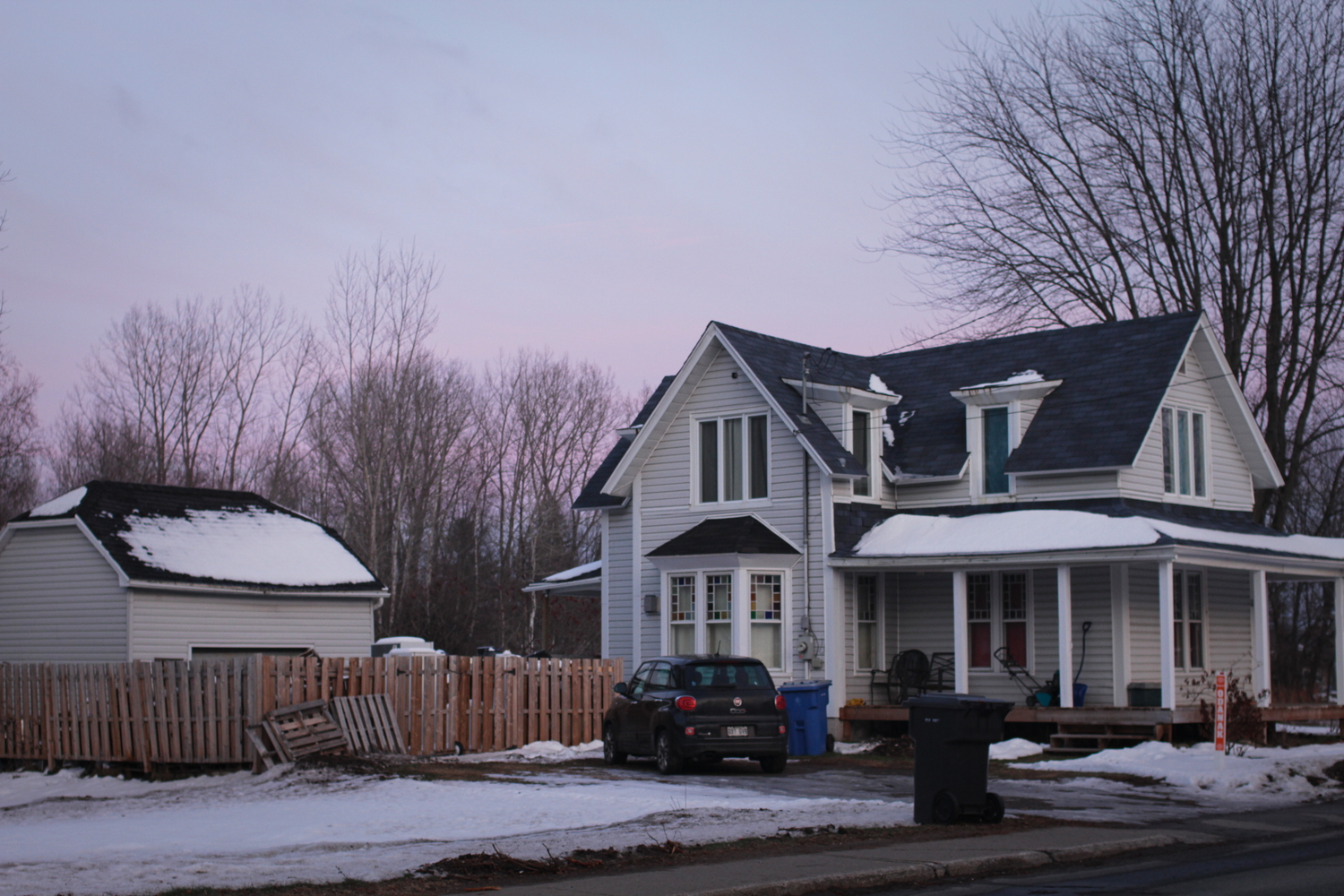 Une maison à Odanak.