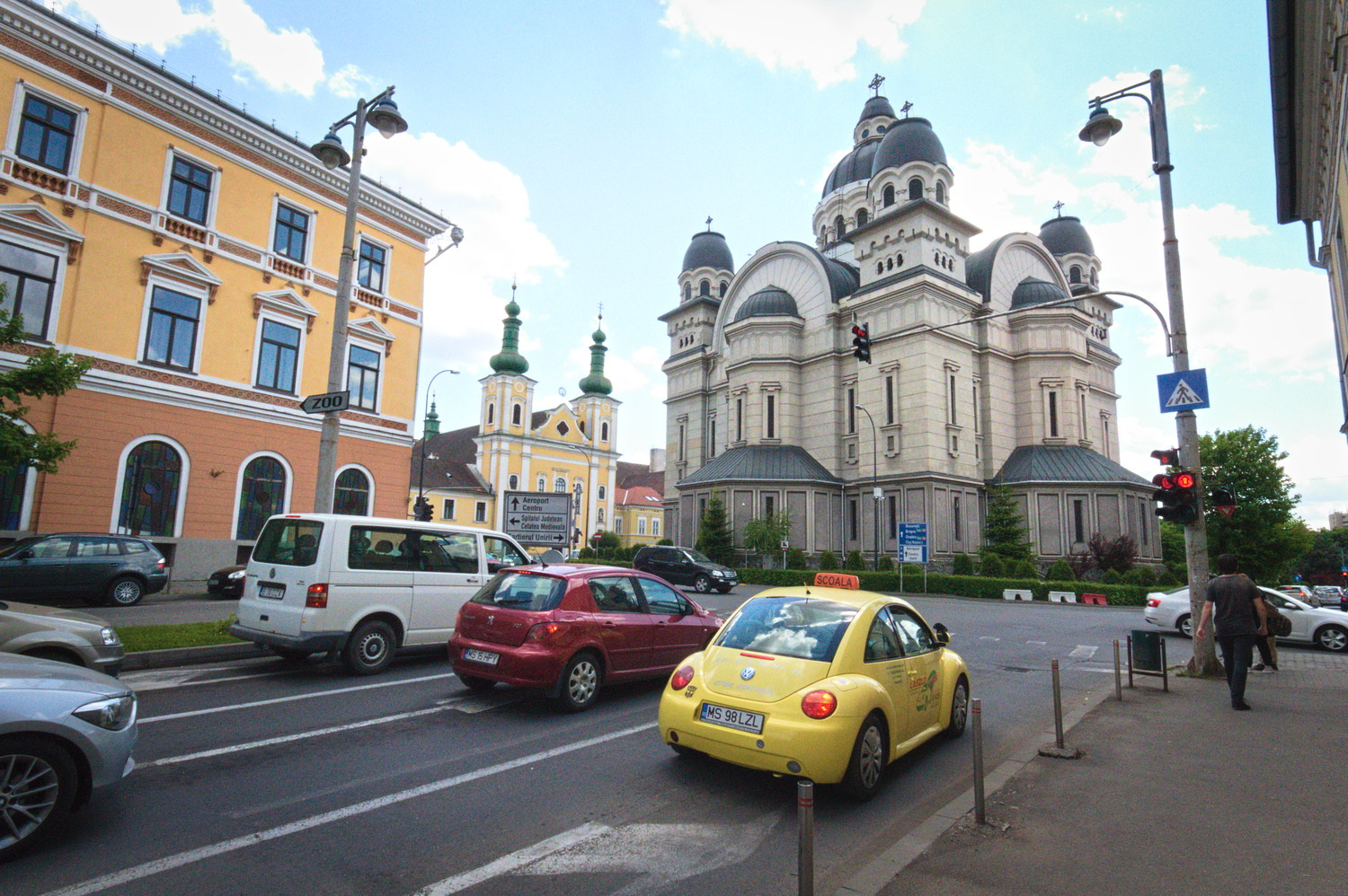 Le centre-ville de Targu Mures © Globe Reporters