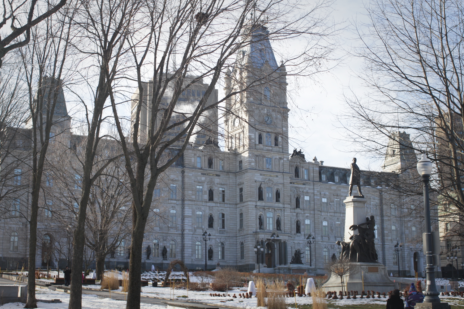 Le parlement du Québec.