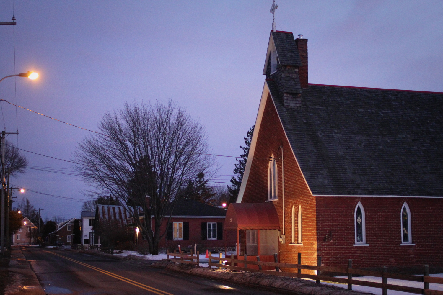 Église anglicane d’Odanak.