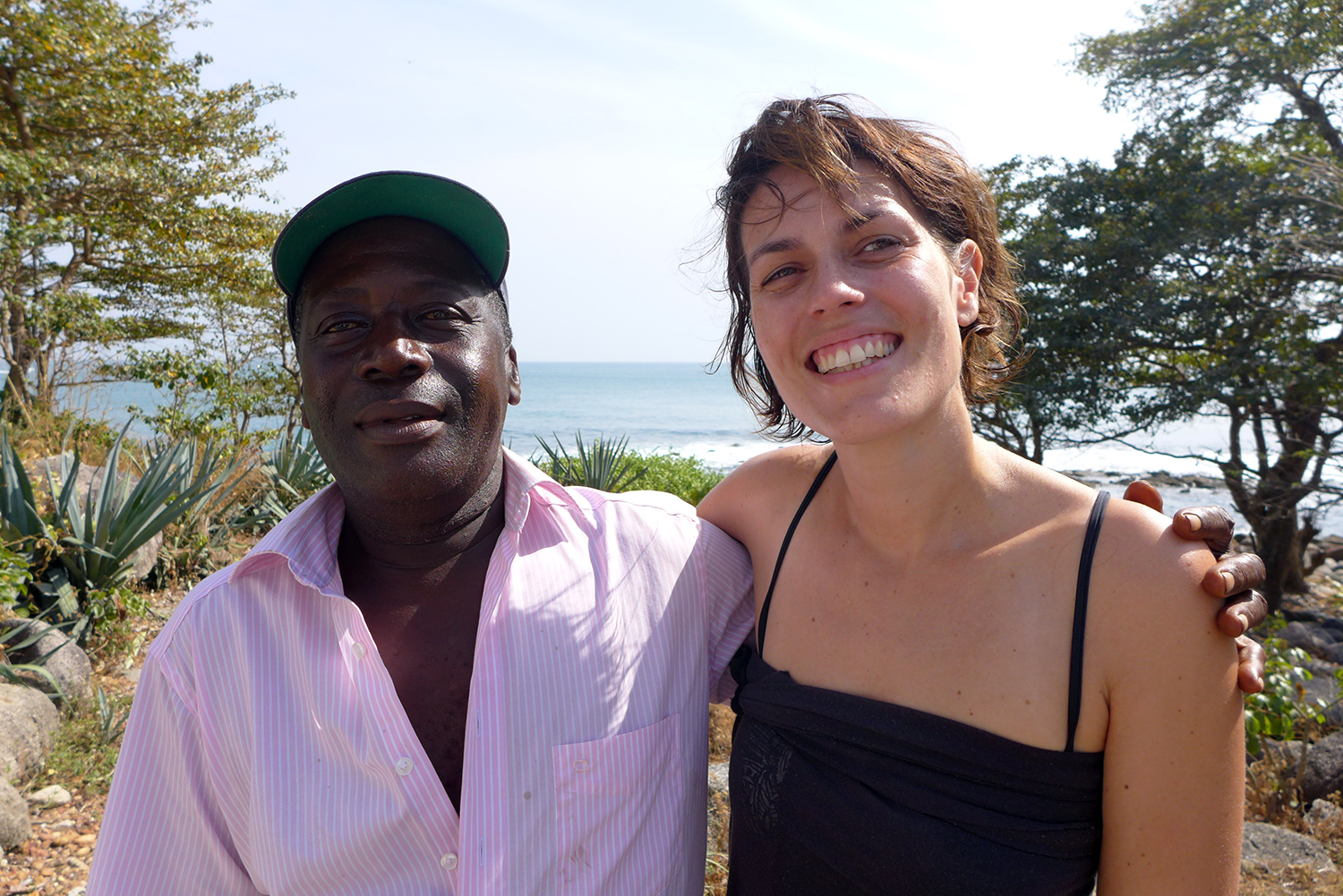 Boubacar et Cécile.