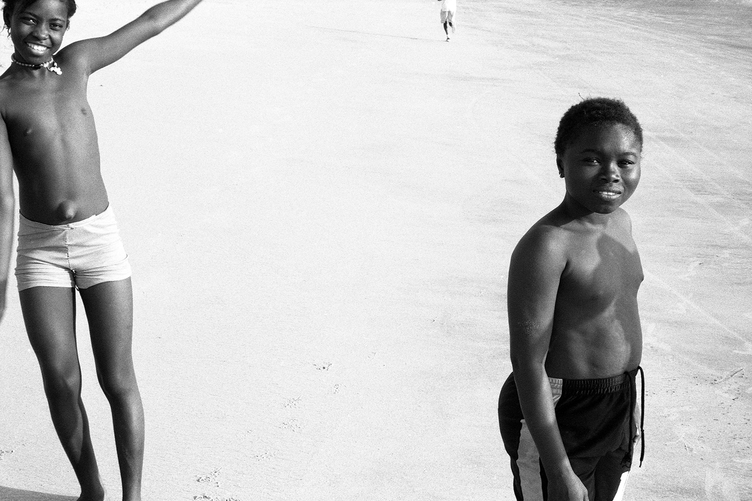 Les danseuses de la plage de Bel Air.