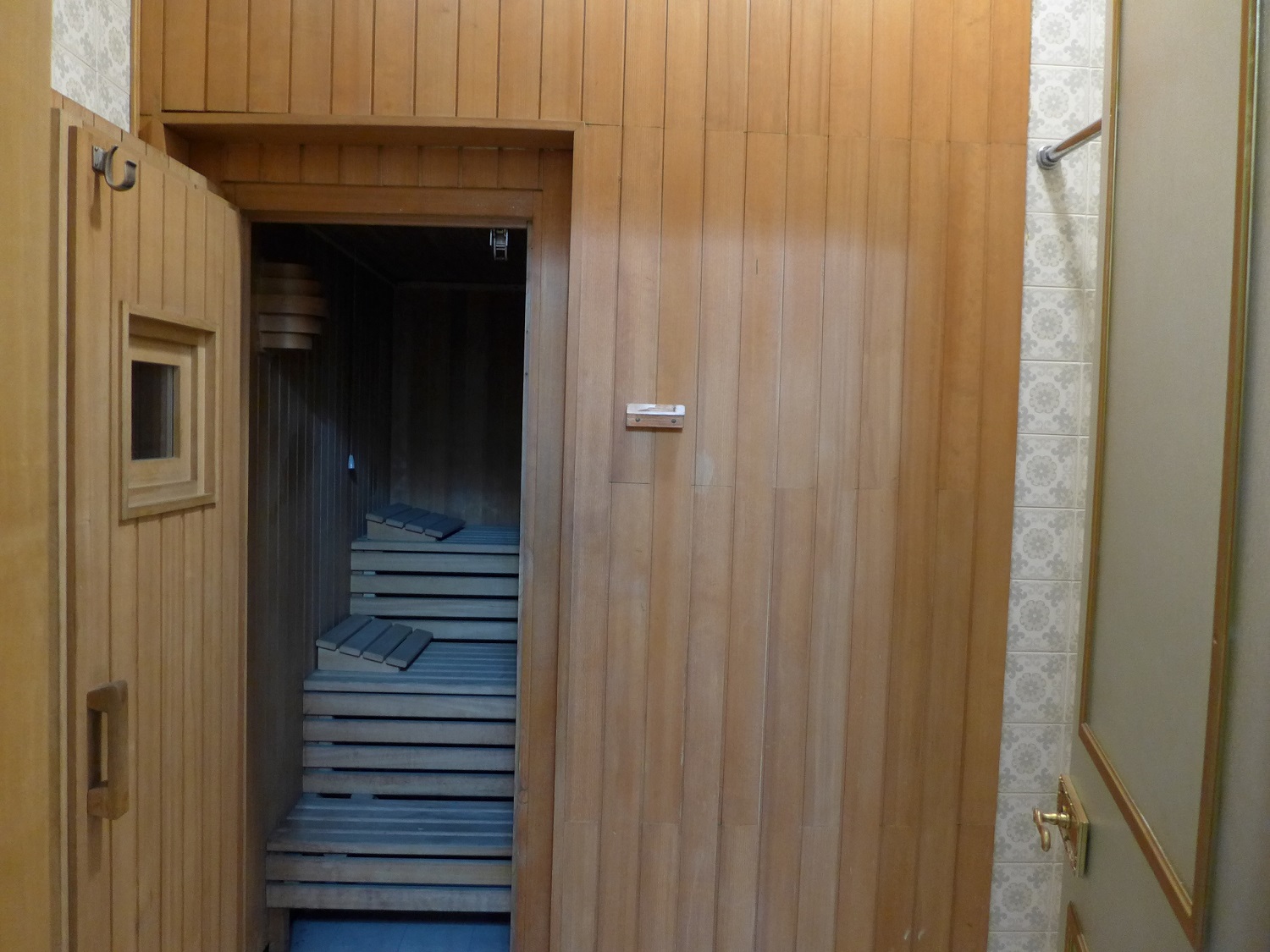 Le sauna.