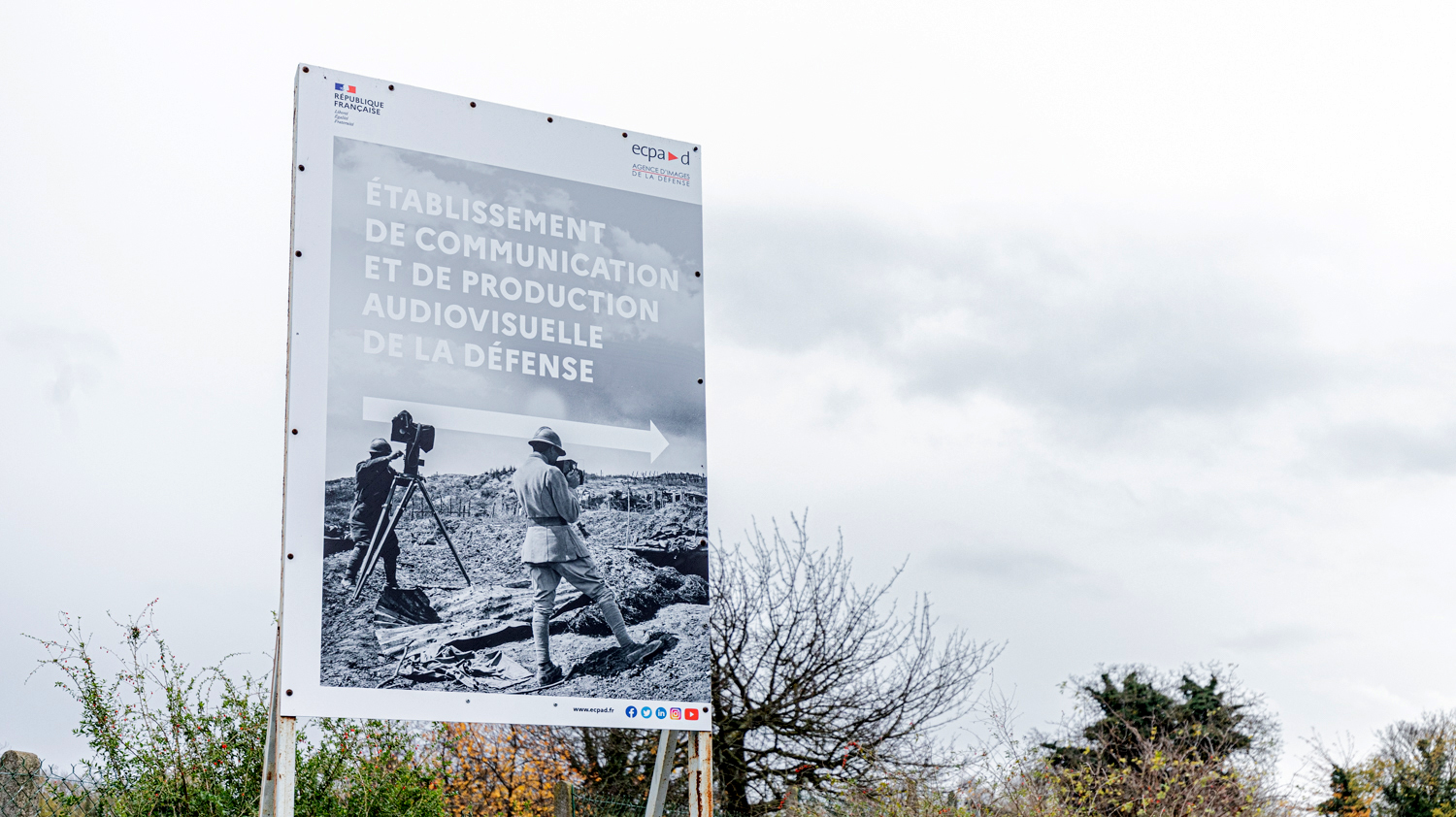 L’ECPAD est installé au Fort d’Ivry depuis 1948 © Globe Reporters