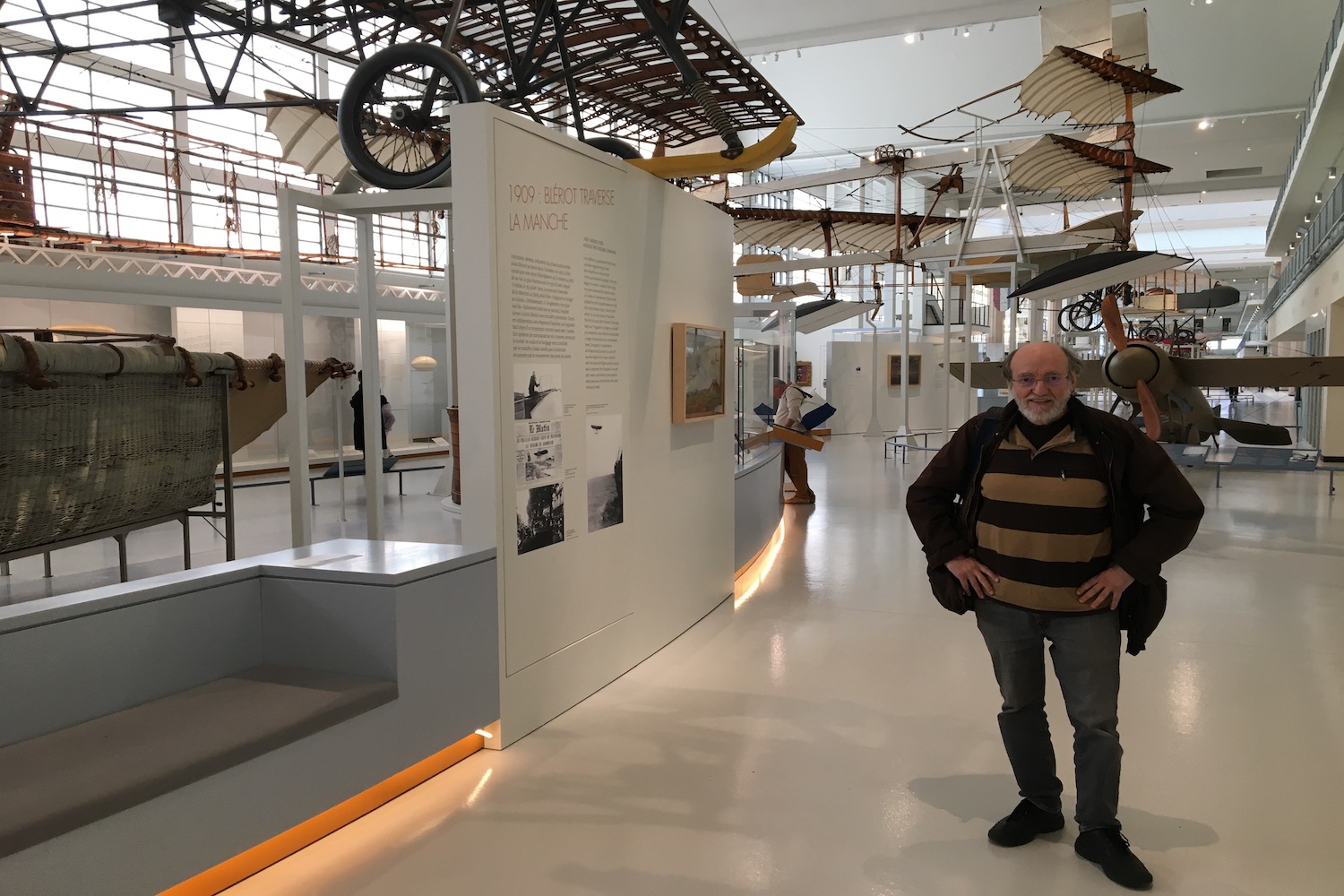 Michel VISO est membre du conseil scientifique du Musée de l’Air et de l’Espace © Globe Reporters