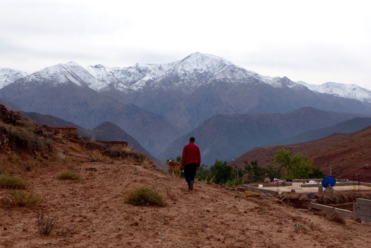 Il a neigé il y a 10 jours dans l’Atlas