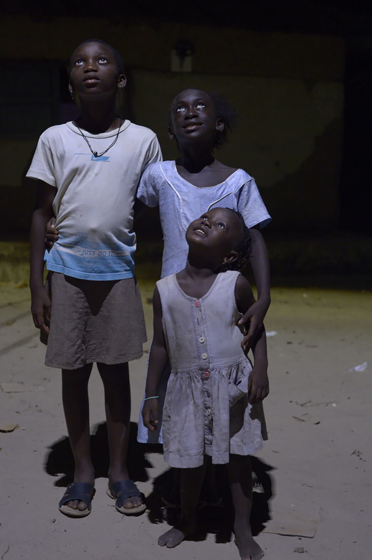 Le village de Nioumoun en Casamance au Sénégal où le premier lampadaire solaire a été installé. ©Sunna Design 