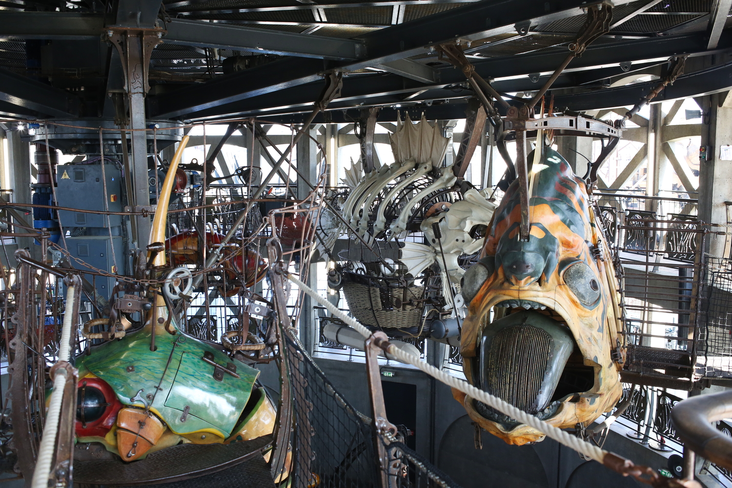 À l’intérieur du Carrousel des mondes marins © Globe Reporters